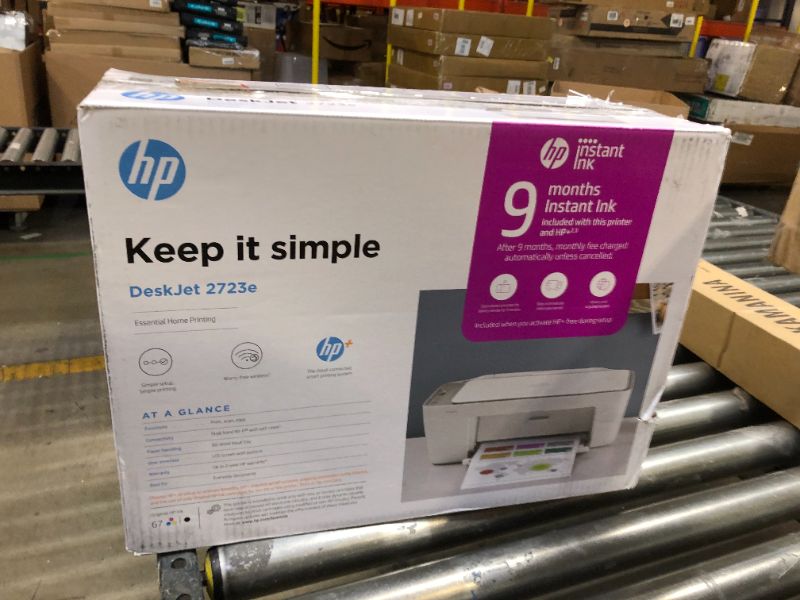 Photo 5 of HP DeskJet 2723e All-in-One Printer with Bonus 9 Months of Instant Ink