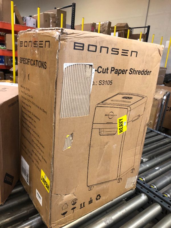 Photo 4 of BONSEN Heavy Duty Paper Shredder