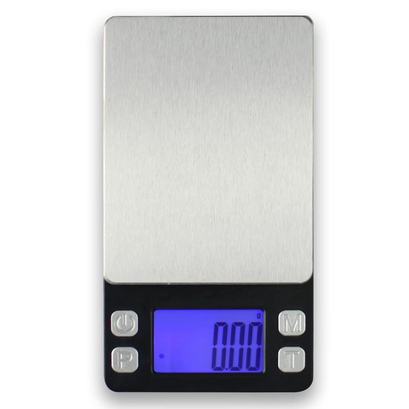 Photo 1 of Digital Pocket Scale with Cover Tray, Accuracy Up to 0.01 Gram
