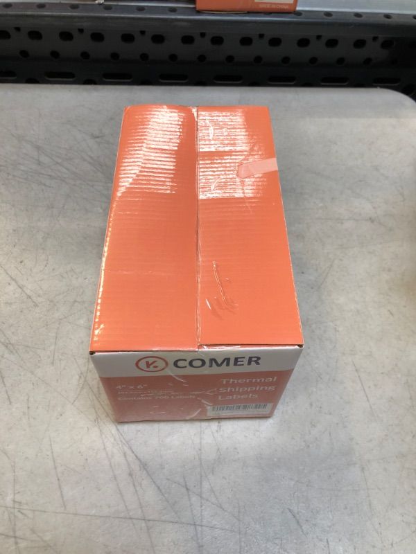 Photo 1 of K Comer 4x6 Thermal Shipping Labels (2 Stacks, 1000 Printer Labels) Stickers Printable,Waterproof,Self Adhesive,Mailing Address Labels for Packages Compatible with K Comer MUNBYN, Rollo
