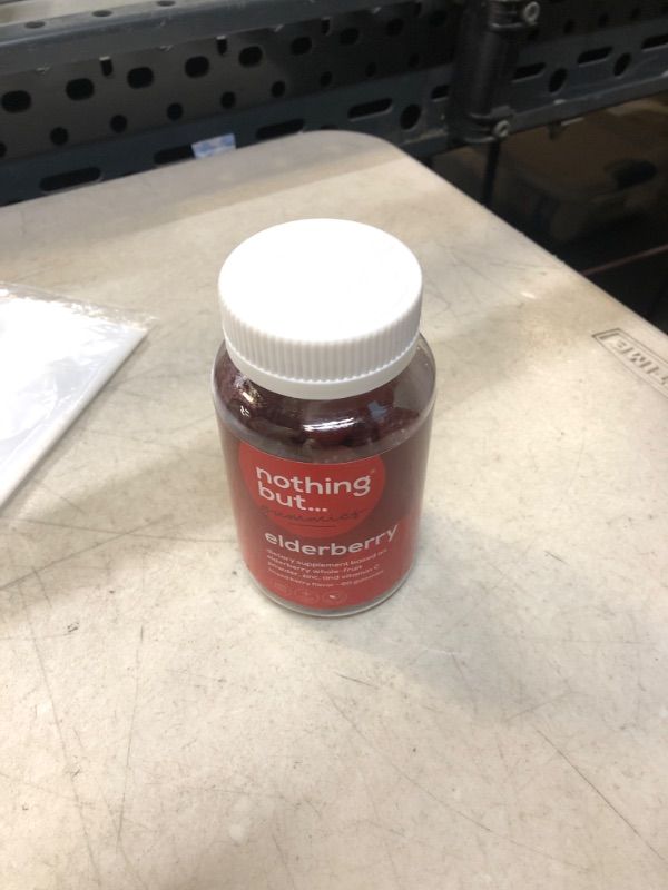 Photo 1 of ?????? ????* Elderberry Gummies, Sambucus - Natural Black Elderberry with Zinc and Vitamin C for Adults and Kids, Supplement and Vegan, 60 Elderberry Immune Support Gummies ( EXP: 12/21/23) 