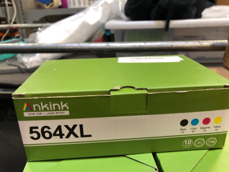 Photo 1 of Asoih 564XL Ink Cartridges Replacement for HP Printer 564 Ink HP 564XL Ink Cartridges Combo Pack to use with PhotoSmart 6520 5520 7520, DeskJet 3520 3522, OfficeJet 4622 4620 (HP Ink 564, 10 Pack)
