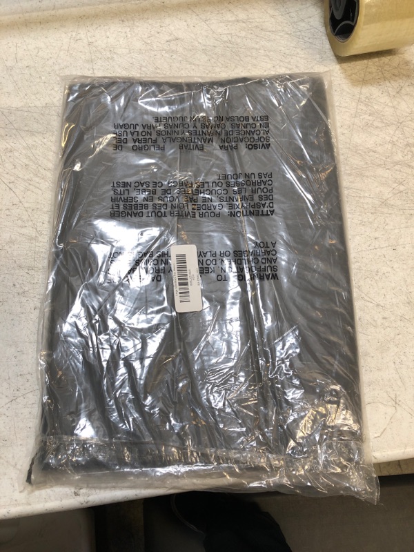 Photo 2 of Large Poly Mailers 14.5x19, Solid Black Shipping Bags - Tear And Puncture Free Poly Bags - Water Resistant Mailing Bags - Packaging Bags For Small Business - 50 Count 14.5" x 19" (50Pck) black
