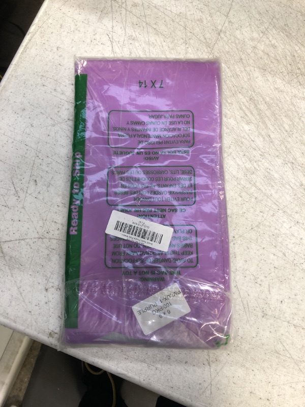 Photo 2 of Small Poly Mailers 6x9, Solid Purple Shipping Bags - Tear And Puncture Free Poly Bags - Water Resistant Mailing Bags - Packaging Bags For Small Business - 100 Count 6" x 9"(100Pck) purple