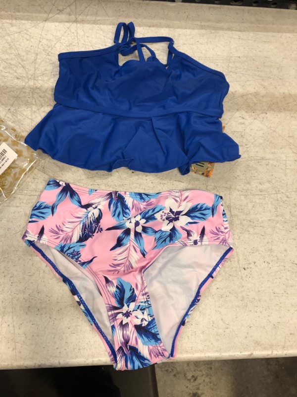 Photo 1 of kids size 8 2 piece bathing suit 