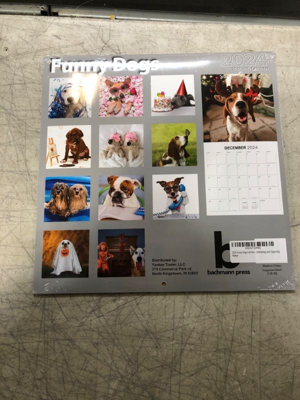 Photo 2 of 2024 FUNNY DOG CALENDAR 