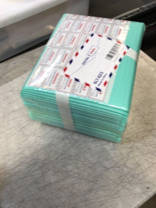 Photo 2 of DGSLTENV 8.5x11" Teal Bubble Mailers (25-Pack) 8.5x11" 25PCS