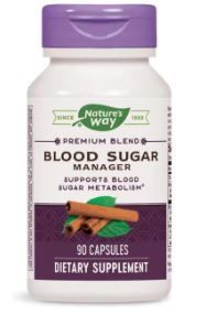 Photo 1 of  Nature's Way Blood Sugar Manager (90 Capsules) EXP 08/31/2026 (FACTORY SEALED)