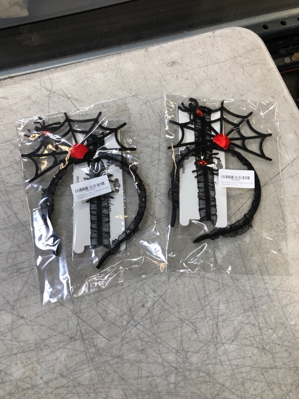 Photo 1 of HALLOWEEN SPIDER HEADBAND 2 PACK 