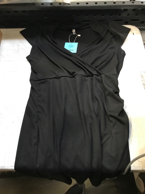 Photo 1 of Aifer Women's Casual Crew Neck Short Sleeve dress size large 