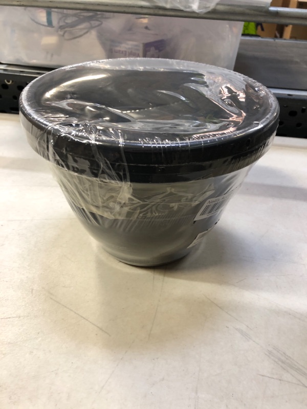 Photo 1 of 3 PACK PLANT POTS 10 " PLASTIC 