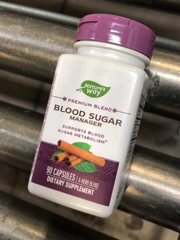 Photo 3 of Nature's Way Blood Sugar Manager to Support Blood Sugar Metabolism*, 90 Count 8/31/2026