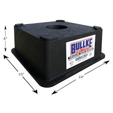 Photo 1 of 4 Pack The Original (Made in USA from 100% Recycle Plastic) Trailer Jack Block Stand Tested up to 18,000 lbs Stabilizing Pads | Strongest Blocks for RV 5th Wheel Camper, Post, Foot, Tongue Jack
