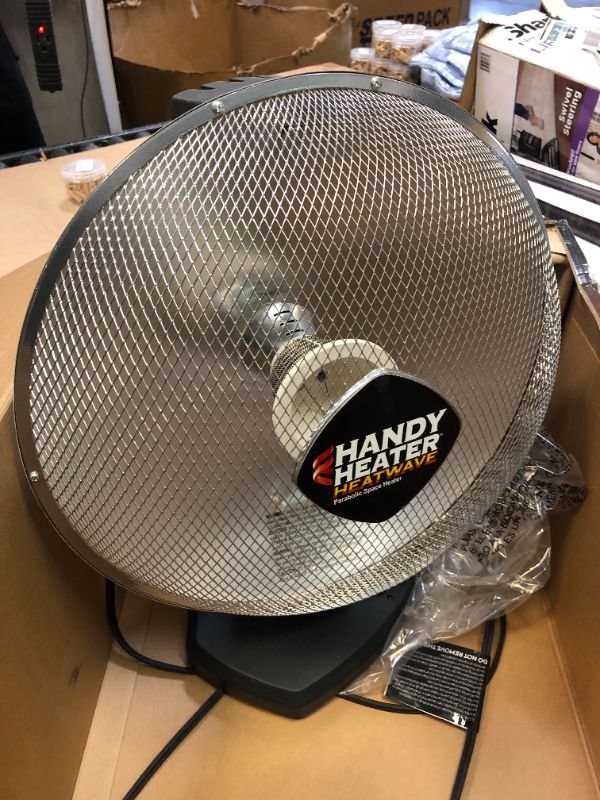 Photo 2 of 1200-Watt Oscillating Parabolic Heater
