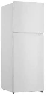 Photo 1 of 10.1 cu. ft. Top Freezer Refrigerator in White
