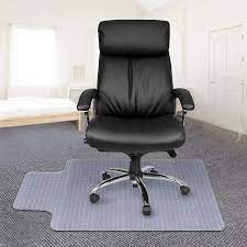 Photo 1 of 36" x 48" PVC Chair Floor Mat Home Office Protector For Office Home Carpet