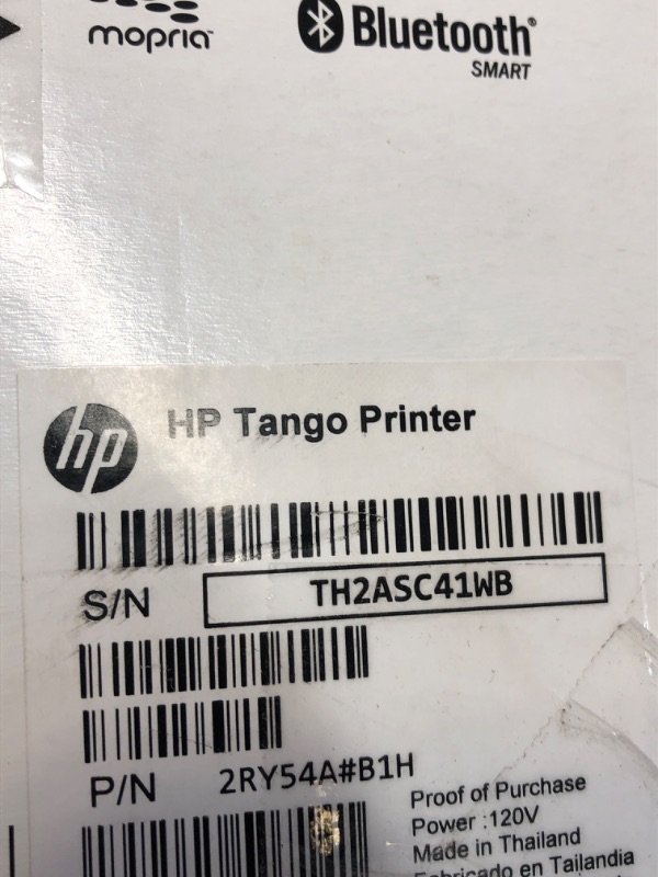 Photo 3 of HP - Tango Wireless Instant Ink Ready Inkjet Printer - Wisp Gray