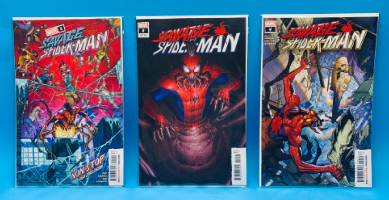 Photo 1 of 625017…3 Spider-Man  comics in plastic sleeves 