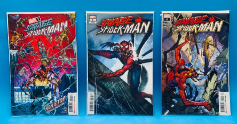 Photo 1 of 625018…3 Spider-Man  comics in plastic sleeves 