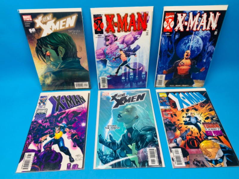 Photo 1 of 625029…6 X-men comics in plastic sleeves 