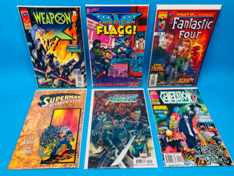 Photo 1 of 625048…6 comics in plastic sleeves 