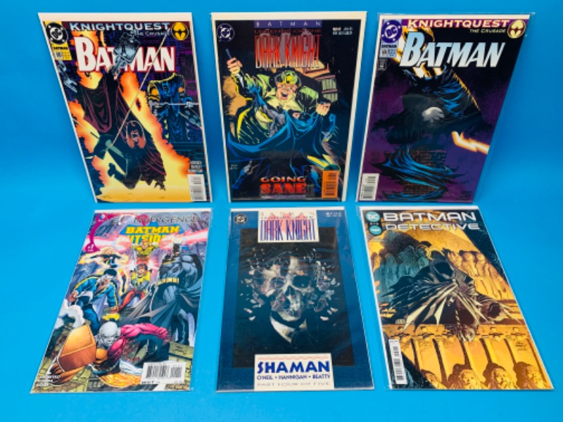 Photo 1 of 625053… 6 Batman comics in plastic sleeves 