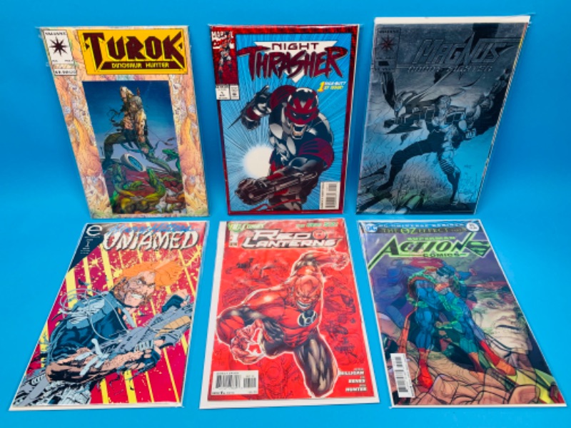 Photo 1 of 625068…6 specialty cover comics in plastic sleeves 