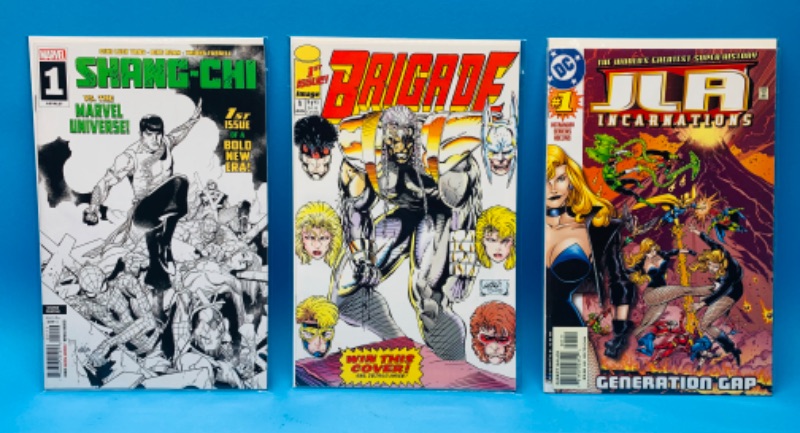 Photo 1 of 625081…3 comics all #1’s in plastic sleeves 