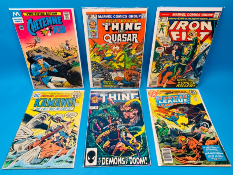 Photo 1 of 625102…6 vintage  comics in plastic sleeves 