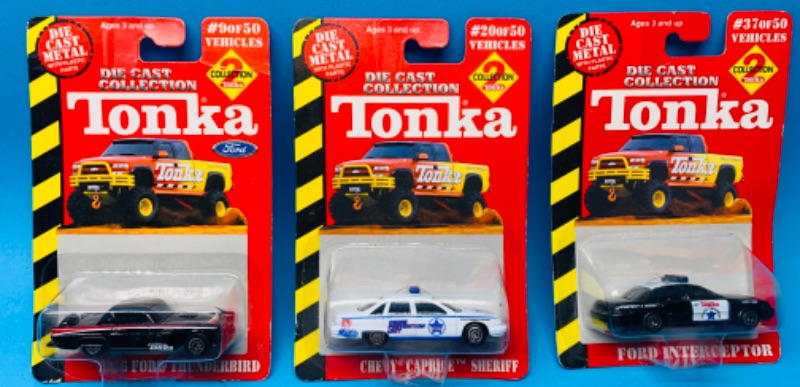 Photo 1 of 625119…3 Tonka die cast cars