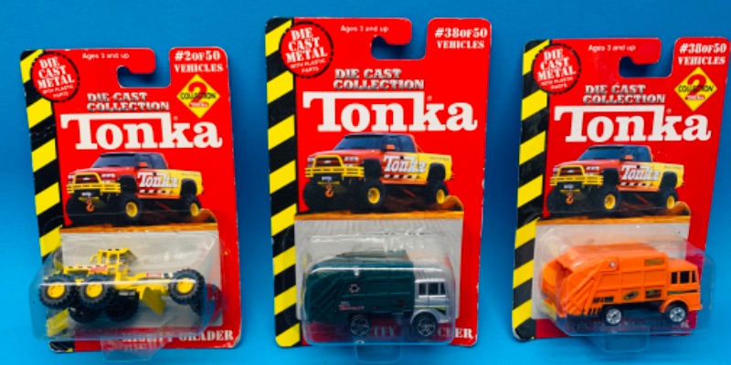 Photo 1 of 625126…3 Tonka die cast collection trucks 