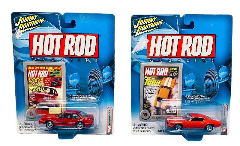 Photo 1 of 625127…2 Johnny Lightning hot rod die cast cars 