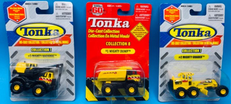 Photo 1 of 625136…3 tonka die cast trucks 