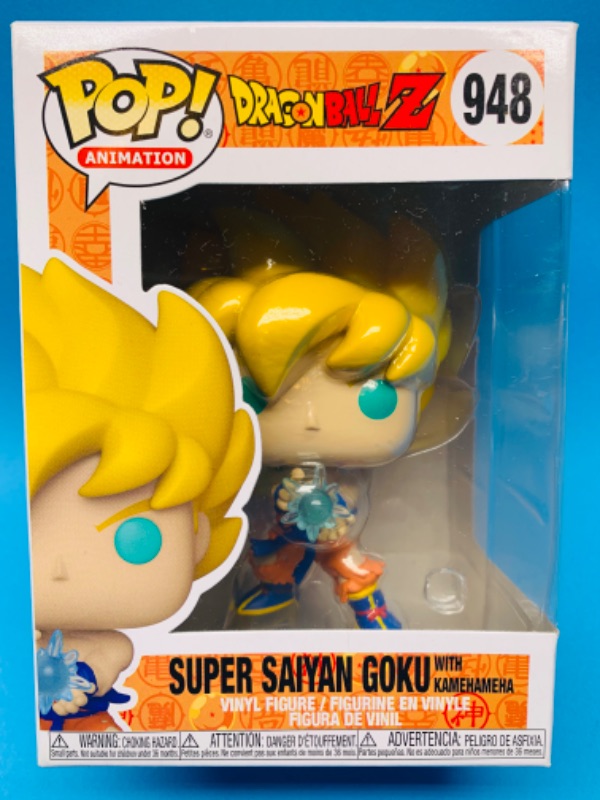 Photo 1 of 625144… Funko pop Dragonballz super saiyan goku vinyl figure 