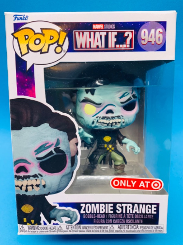 Photo 1 of 625146… Funko pop what if ? zombie strange bobble head figure 