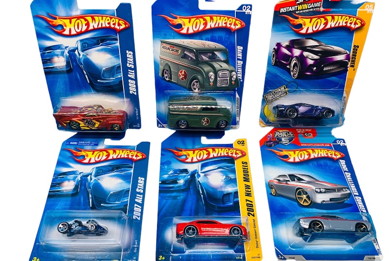 Photo 1 of 625171… 6 hot wheels die cast cars 