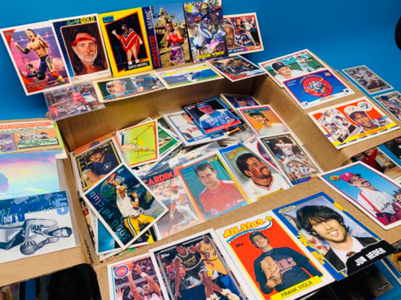 Photo 7 of 625179…600 + misc sports and trading cards in a box 