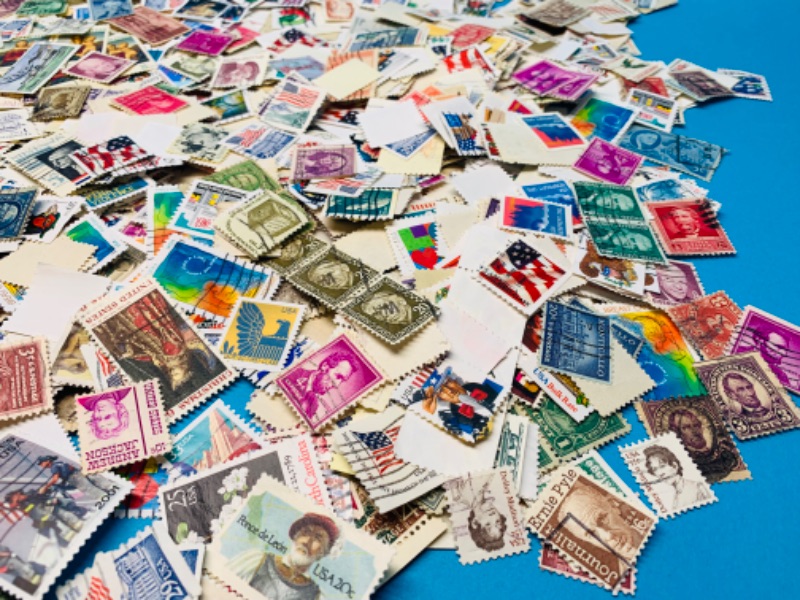 Photo 3 of 625190…1,000+ used stamps 
