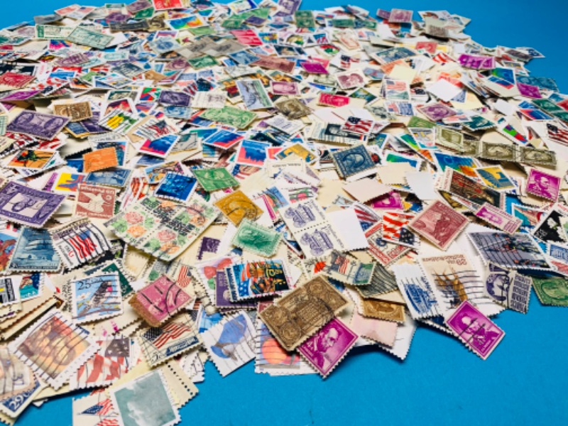 Photo 6 of 625190…1,000+ used stamps 
