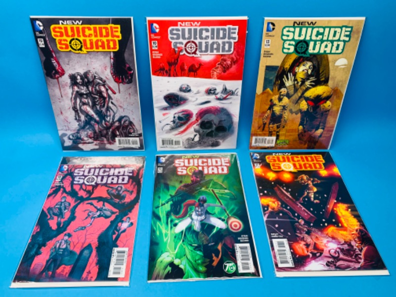 Photo 1 of 625280…6 suicide squad comics in plastic sleeves 