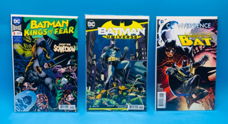 Photo 1 of 625299…3 Batman #1 comics in plastic sleeves 