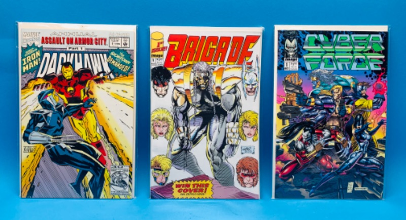 Photo 1 of 625301… 3 comics all #1’s in plastic sleeves 