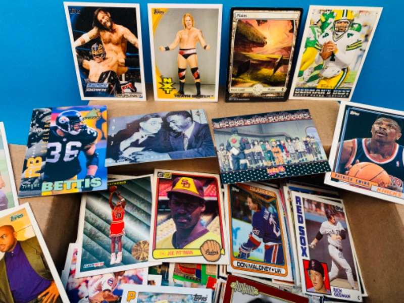 Photo 3 of 625365…approximately 800 misc sports trading cards 