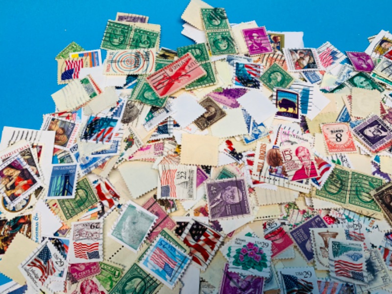 Photo 6 of 625371…1000+ misc used stamps