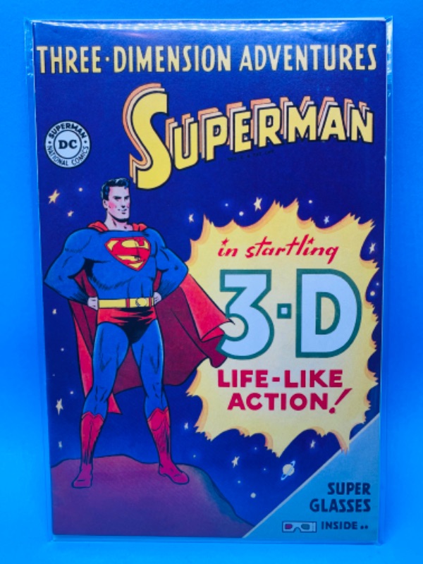 Photo 1 of 625373…reprint 1997 Superman 3-D comic -no glasses