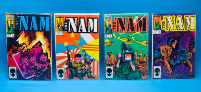 Photo 1 of 625380…4 vintage Nam comics in plastic sleeves 