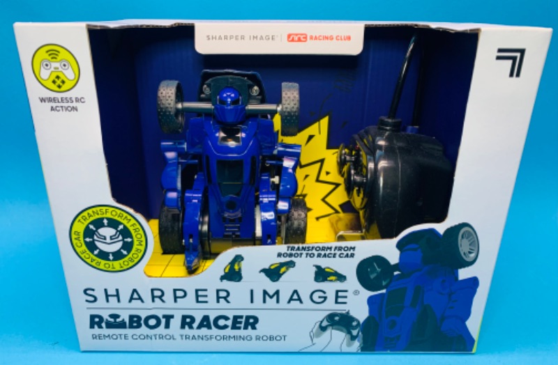 Photo 1 of 625511…sharper image robot racer -remote control transforming robot 