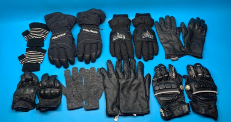 Photo 1 of 625605…used women’s gloves-leather, riding, and snow