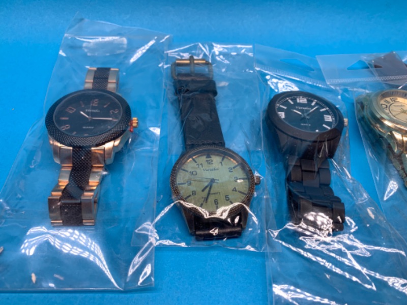 Photo 2 of 625608…5 men’s fashion watches-will need batteries replaced 