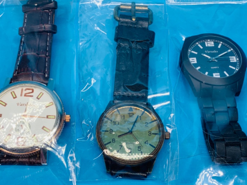 Photo 2 of 625609… 5 men’s fashion watches-will need batteries replaced 